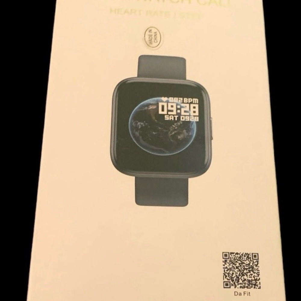 Smartwatch Call Heart Rate Step Smart Bracelet Black Fitness Tracker New